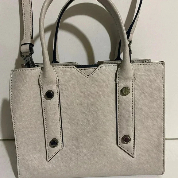 Botkier grey saffiano leather satchel handbag - Picture 9 of 15